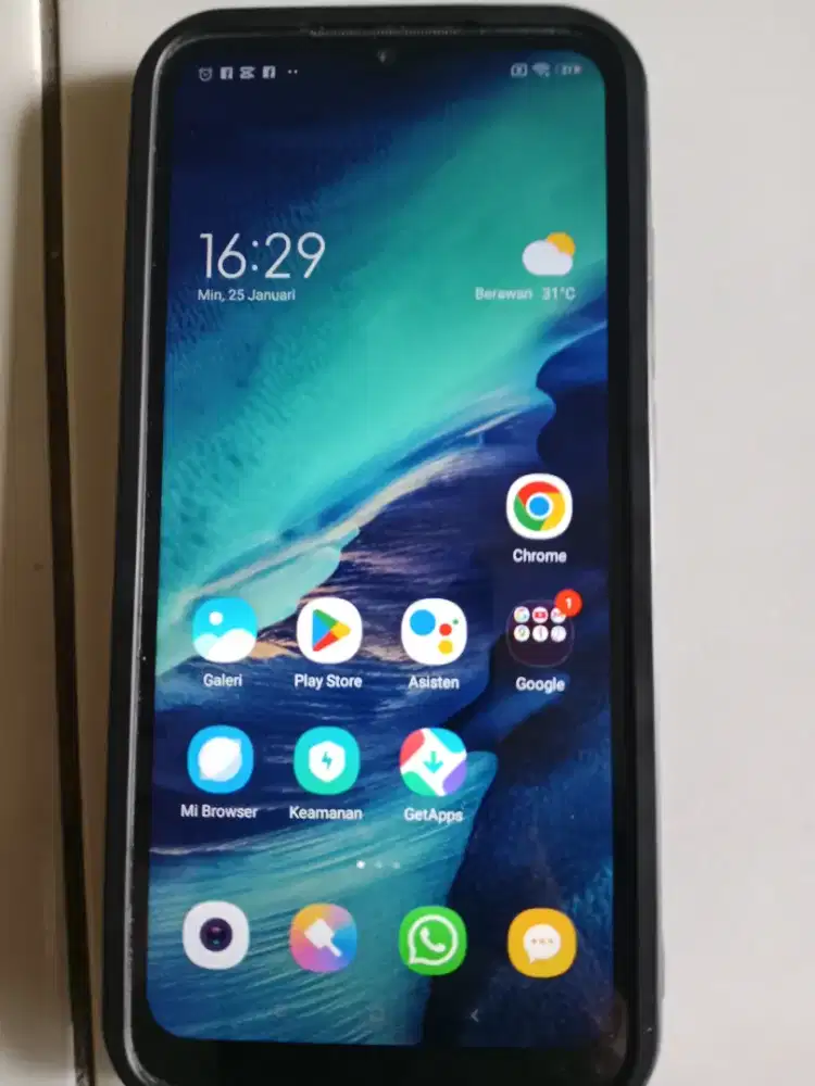 Dijual handphone redmi 9c ram 3