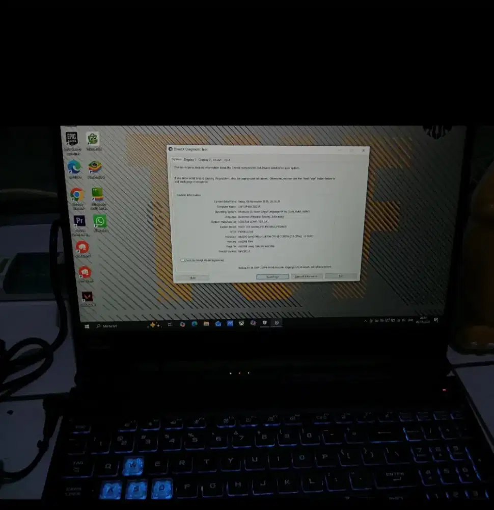 LAPTOP ASUS TUF GAMING F15