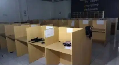 jual 106 Pcs Call Center Table - (120 x 80 x 60)