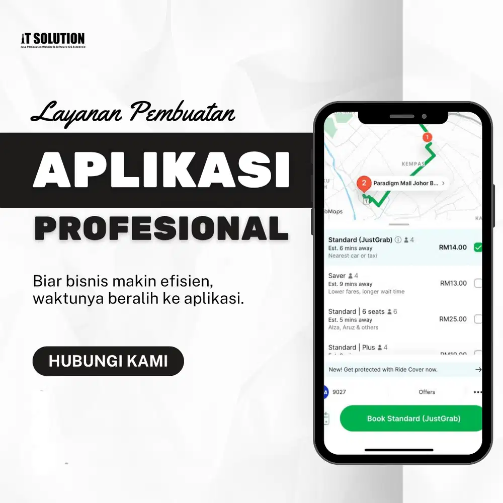 Layanan Pembuatan Aplikasi Profesional Android & Website