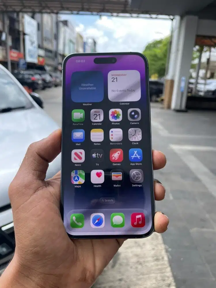 Iphone 14 promax purple 128gb ibox