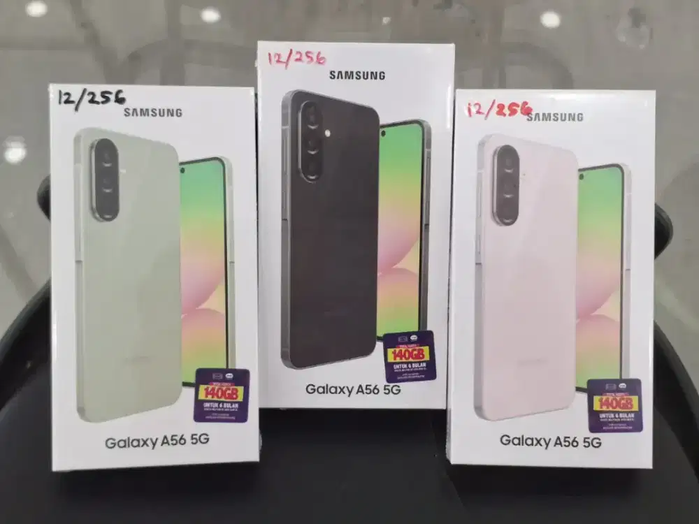Samsung A56 5G new segel harga termurah free adaptor