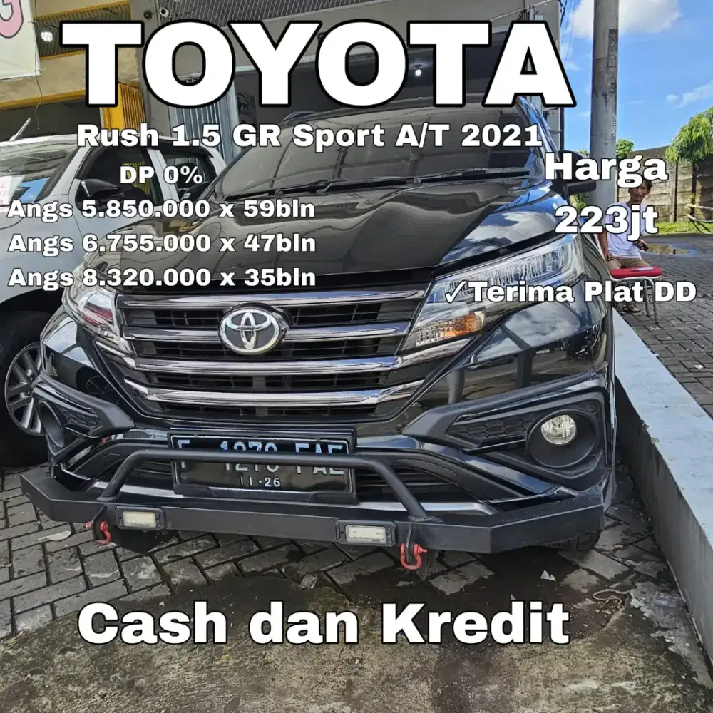 Dp 1jt !!! Rush GRsport automatic 2021 hitam
