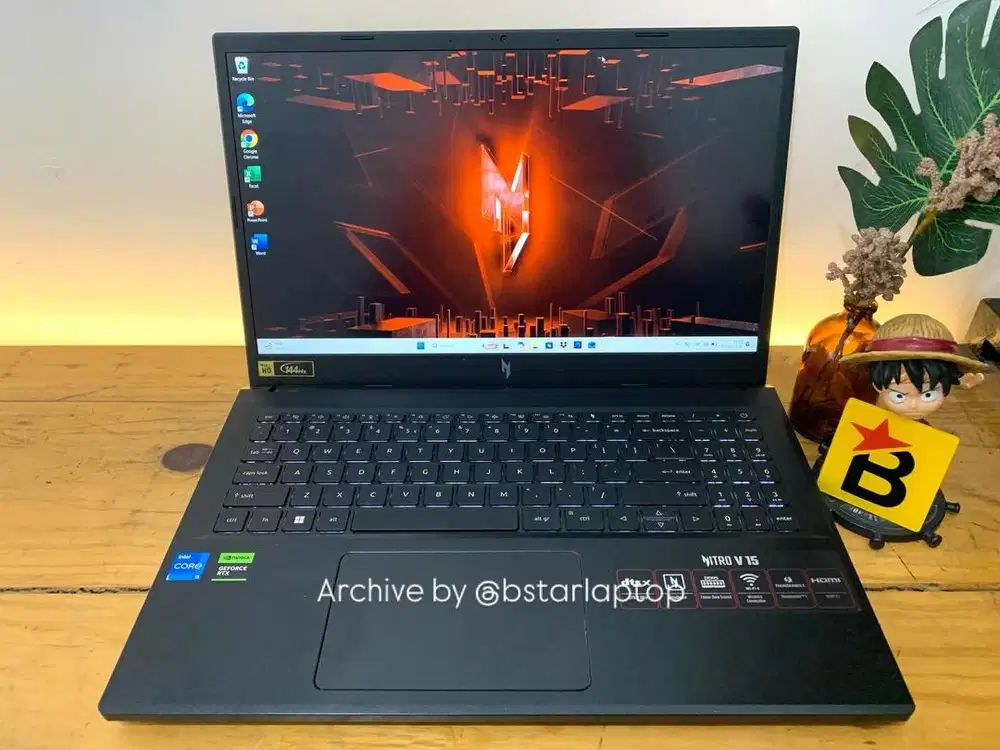 Laptop Gaming Acer Nitro ANV15-51 Core i5Gen13 RAM 8 RTX 2050 2GB