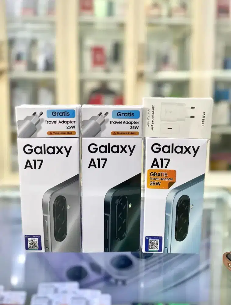 Samsung A17 promo termurah garansi resmi SEIN Free adaptor 25watt