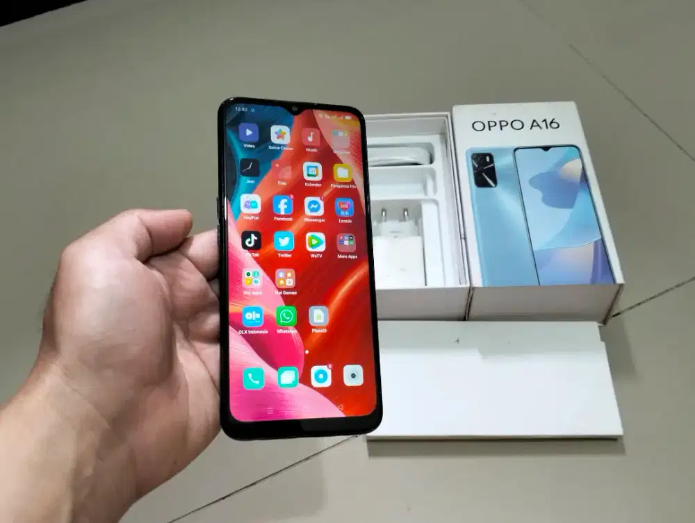 BUTUH UANG OPPO A16 RAM 6GB / 128GB 4G LTE Duos 6,52in Finger 5000Mah