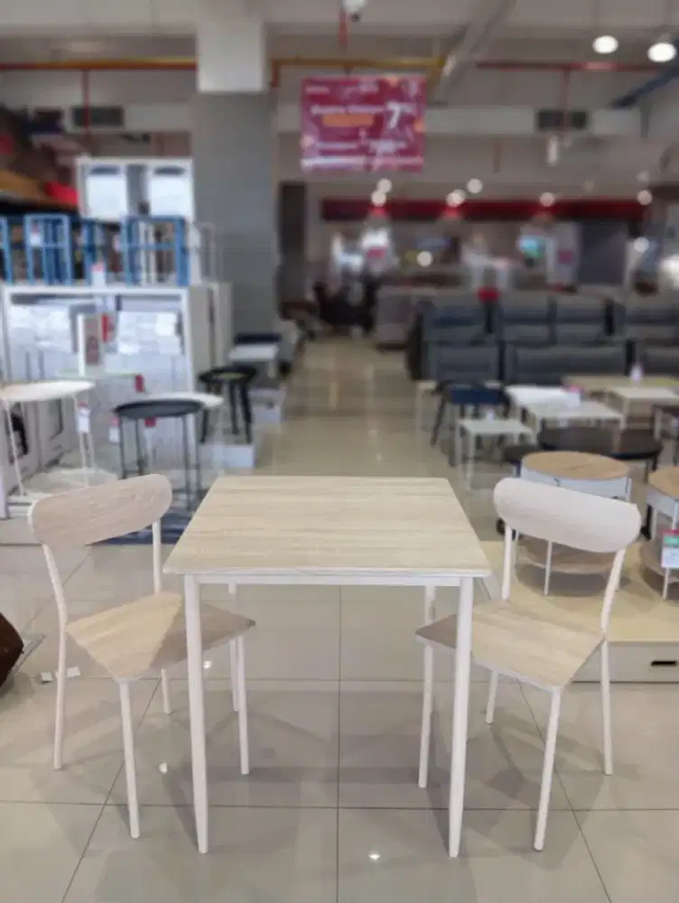 Promo set meja makan minimalis!