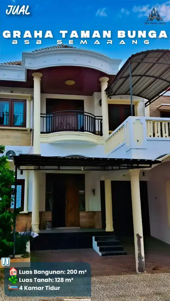 RUMAH DIJUAL GRAHA TAMAN BUNGA BSB SEMARANG