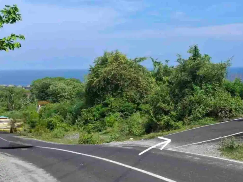 dijual tanah ocean view 1135m² IDR 775 juta per are dekat hotel kempinski nusa dua