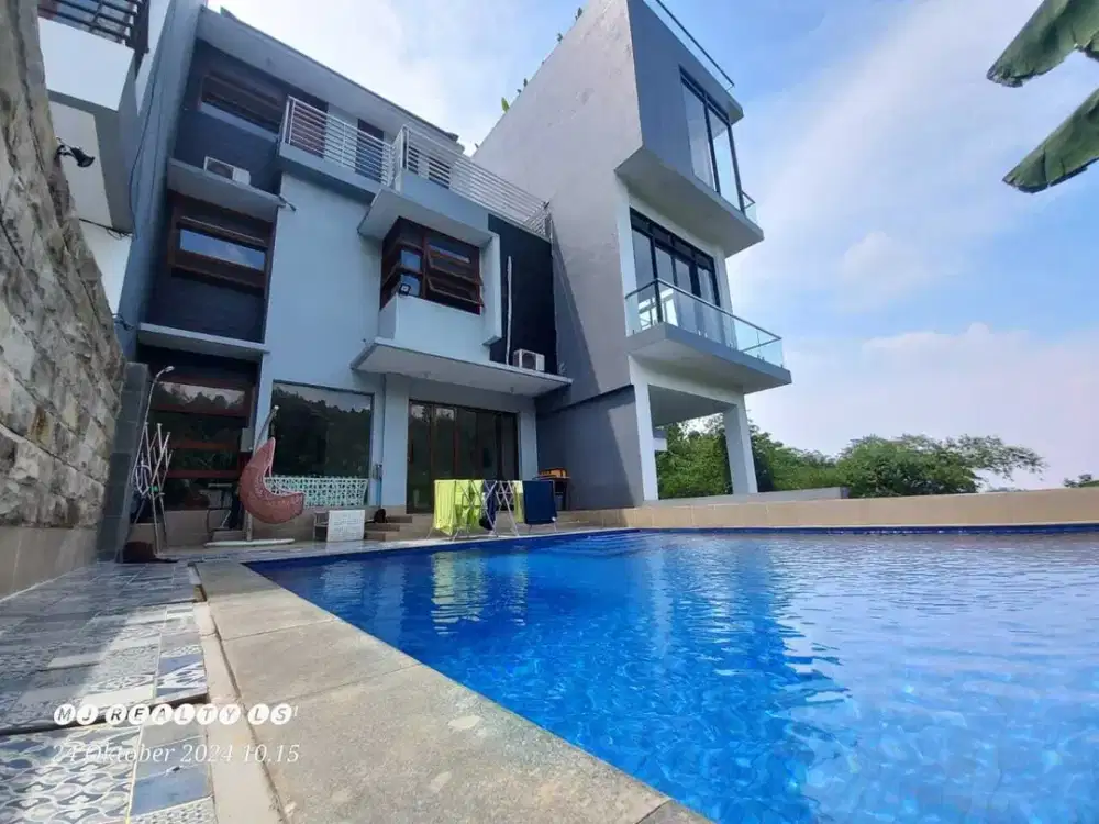HUNIAN MEWAH DAGO dengan Kolam Renang Pribadi Dan Pemandangan Bandung