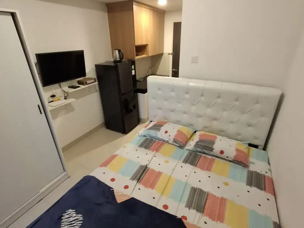 sewa apartemen harian cisauk serpong garden sga segar