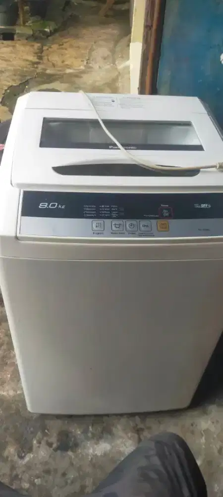 mesin cuci  panasonic 8 kg 1 tabung