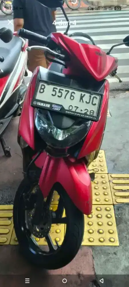 Yamaha Gear 2022 bln 7 B-Bekasi PJK ON Pnjg Srt Lkp Gres