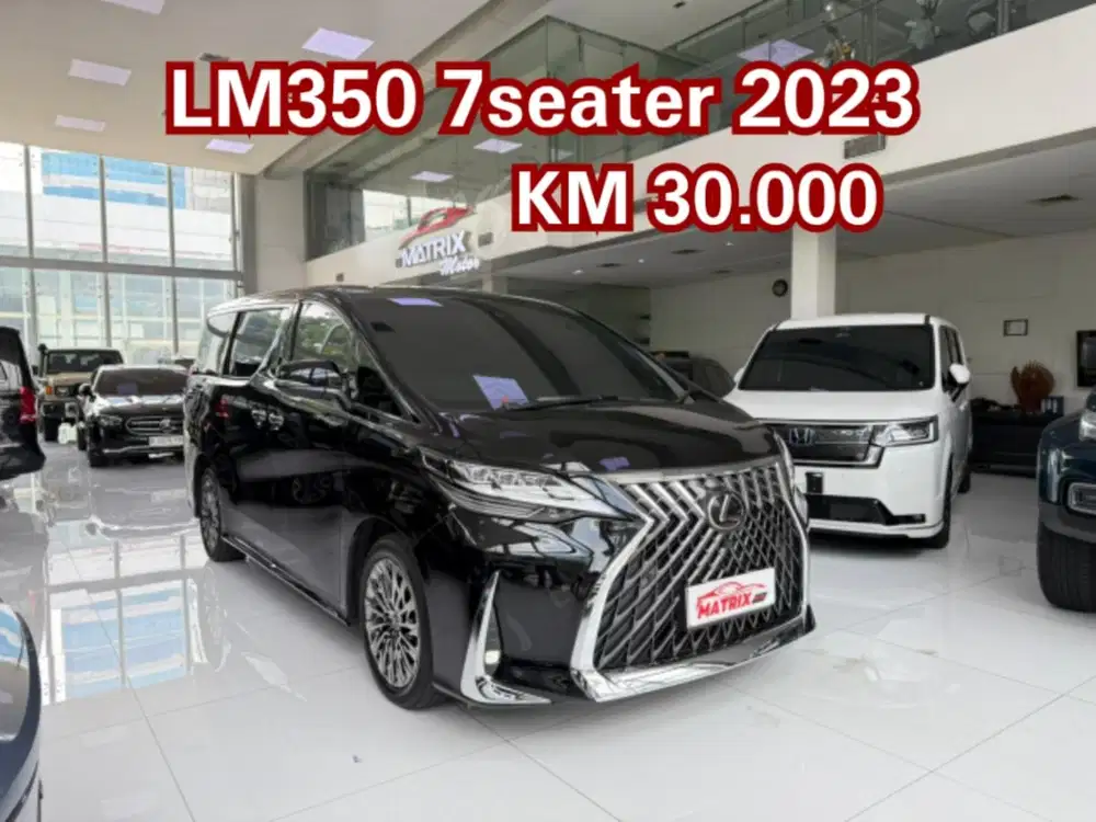 Lexus LM350 7seater 2023 . Lm350 AT Matic mobil keluarga