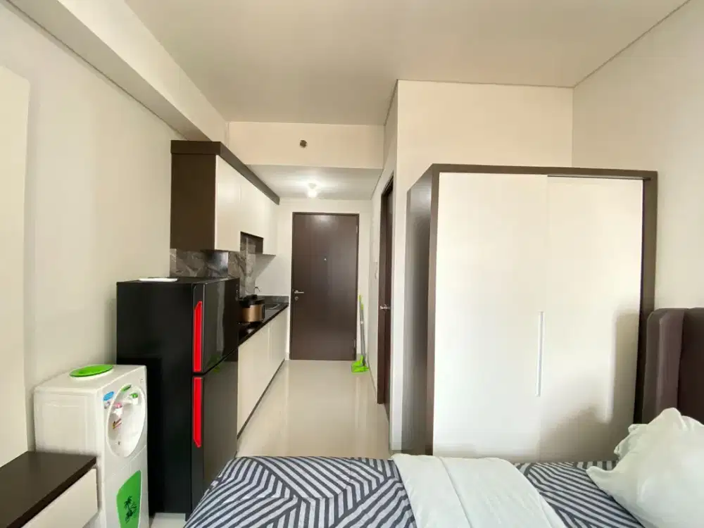 Apartemen Trans Park Cibubur Studio Full Furnished Lantai 25 View Roller Coaster