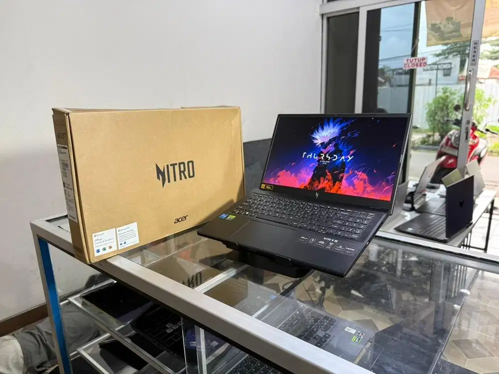 LAPTOP GAKMING ACER CORE I3gen13 RTX2050 FULSET GARANSI