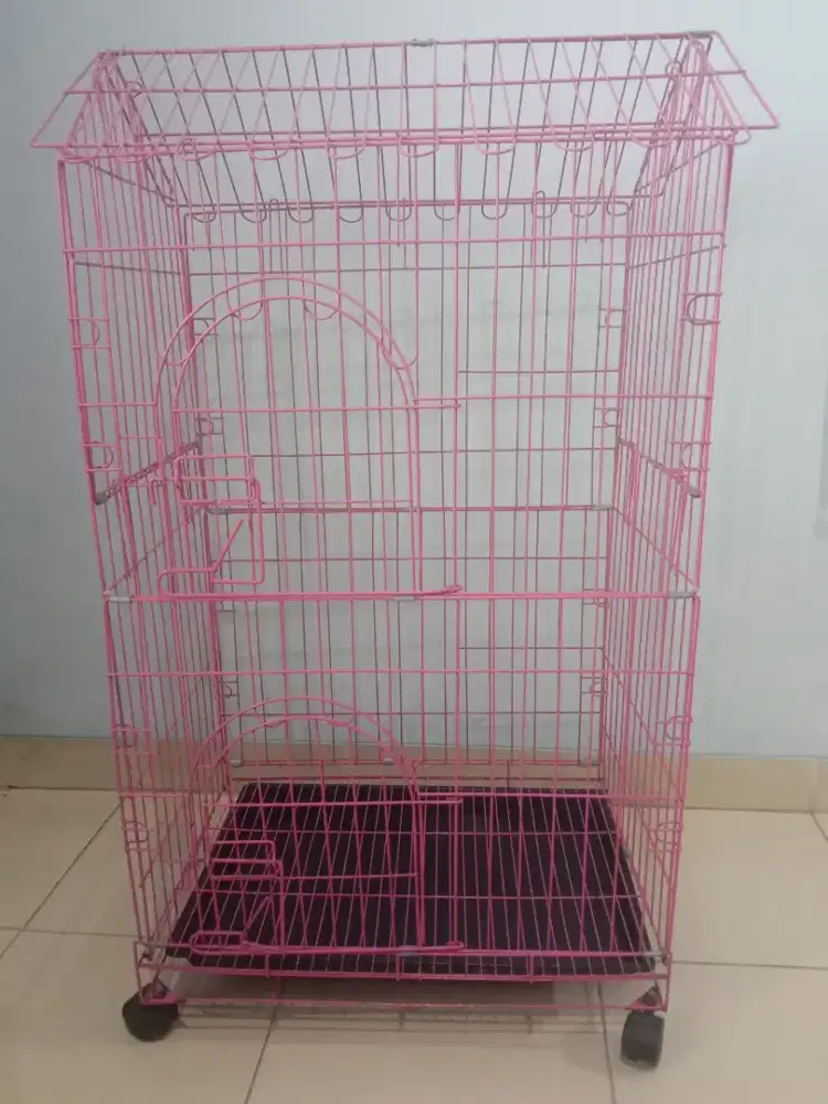 Kandang kucing tingkat