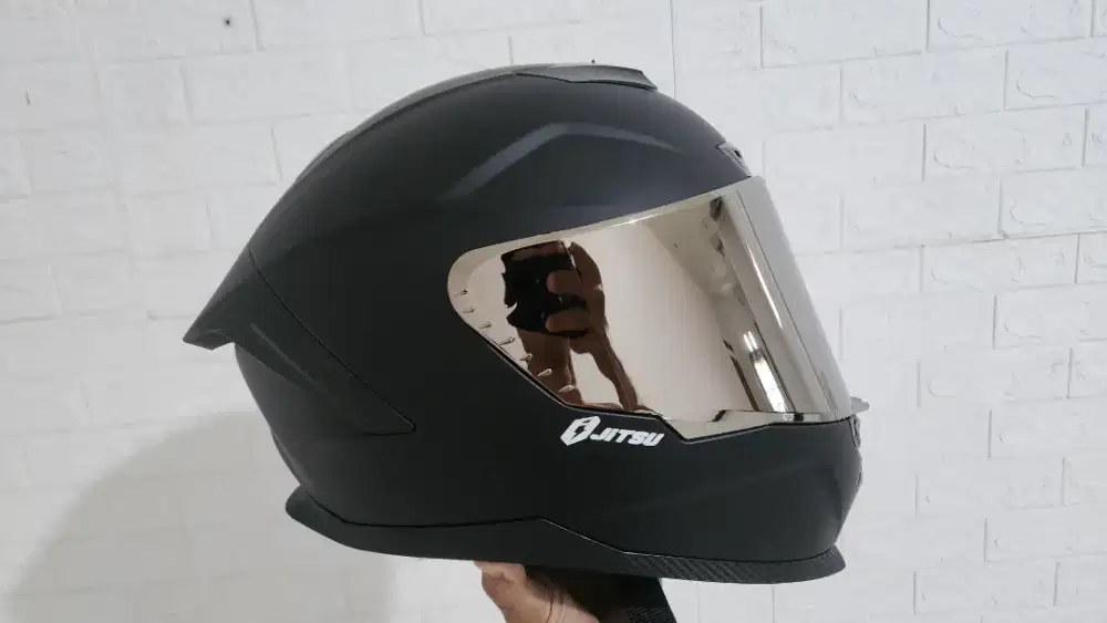 Helm Black Full Face