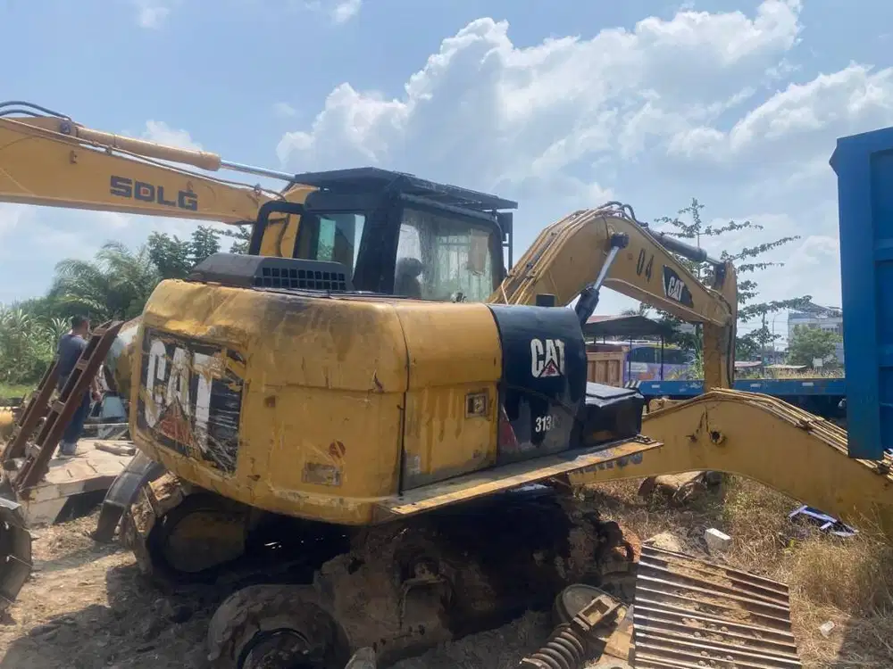 JUAL 1 UNIT CATERPILLAR EXCAVATOR 313D2LGP TAHUN 2017 - KONDISI AS IS