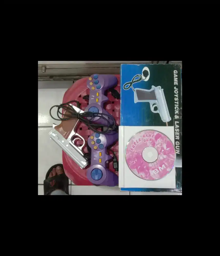 Habiskan stok murah terbaik game dvd player CD PISTOL STIK ori asli