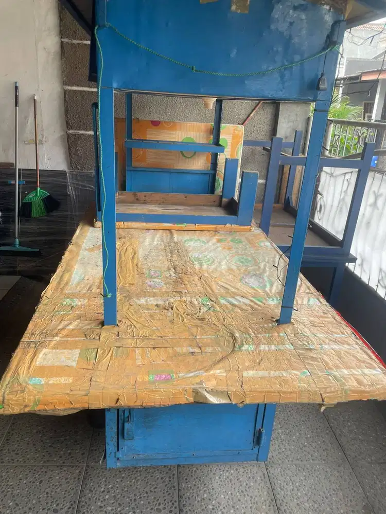 Dijual Gerobak Angkringan kondisi mulus terawat dan siap dagang