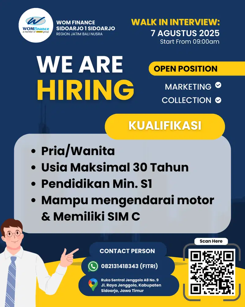 MARKETING AGENT OFFICER MOBILKU