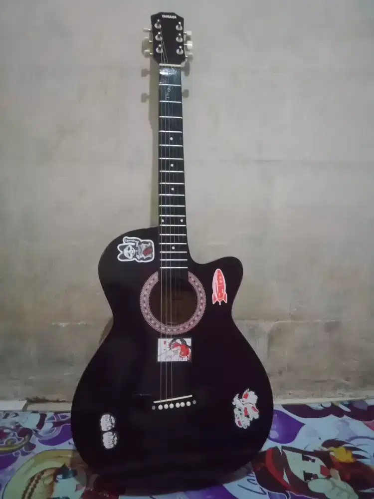 Gitar + pick aja