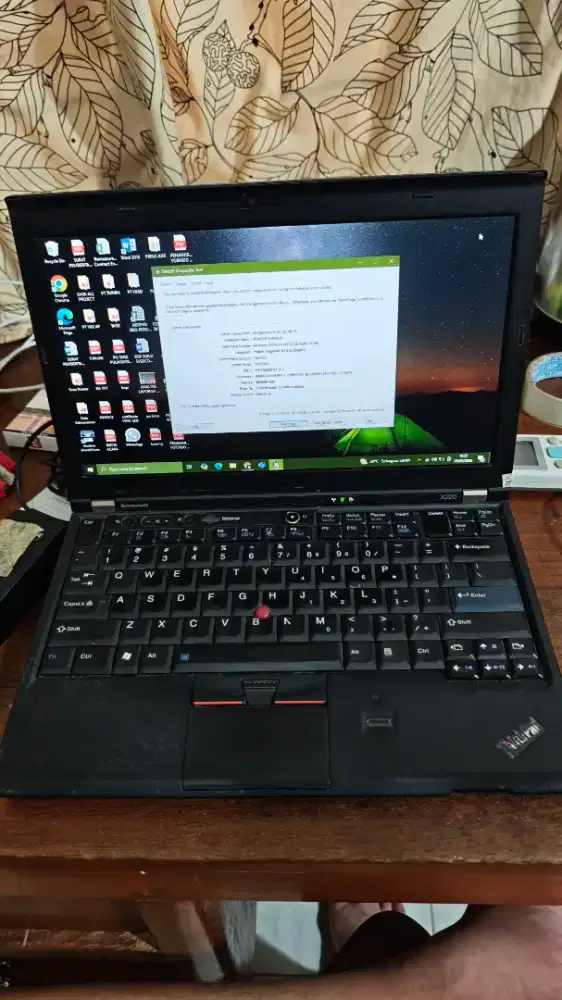 Laptop Lenovo Thinkpad X220 Core i5 Ram 4gb hdd 500gb