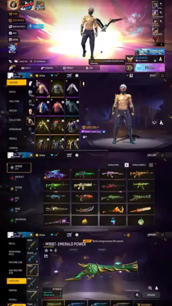 Akun ff murah seharga ratusan