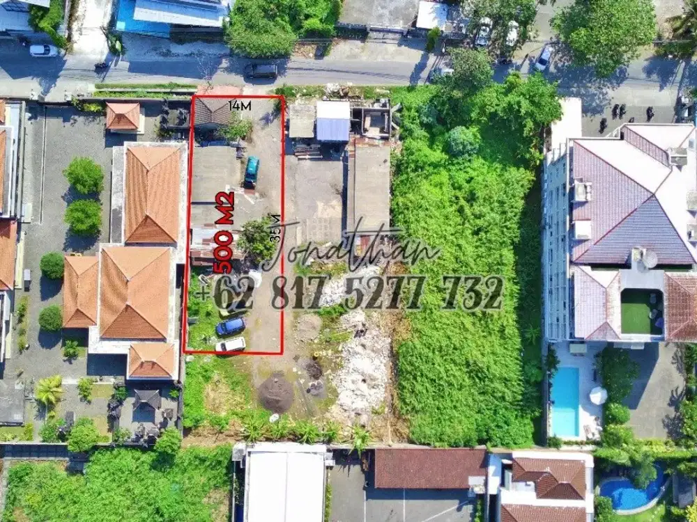 Dijual Tanah Strategis Dewi Sri Kuta Dekat Jalan Utama - LSADT