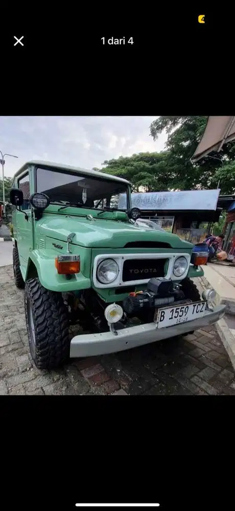 Hardtop bensin FJ 40 thn 1976
