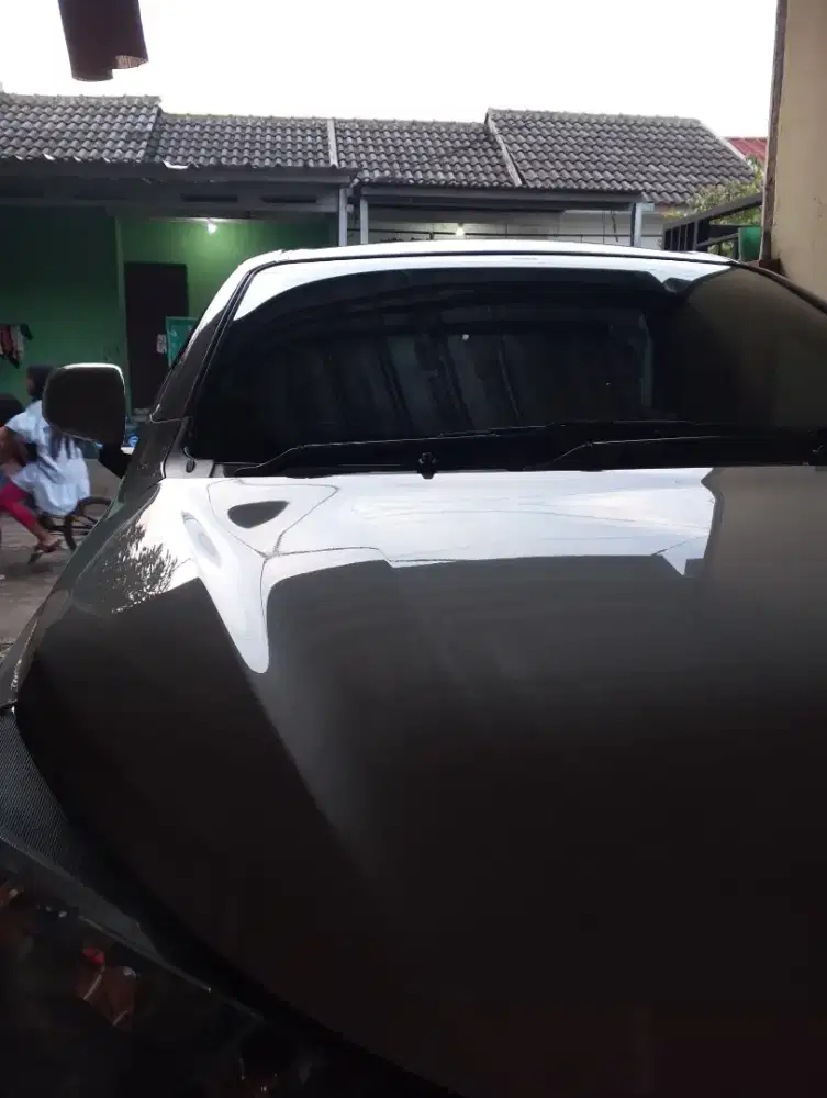 Penjaga Booth stand makanan