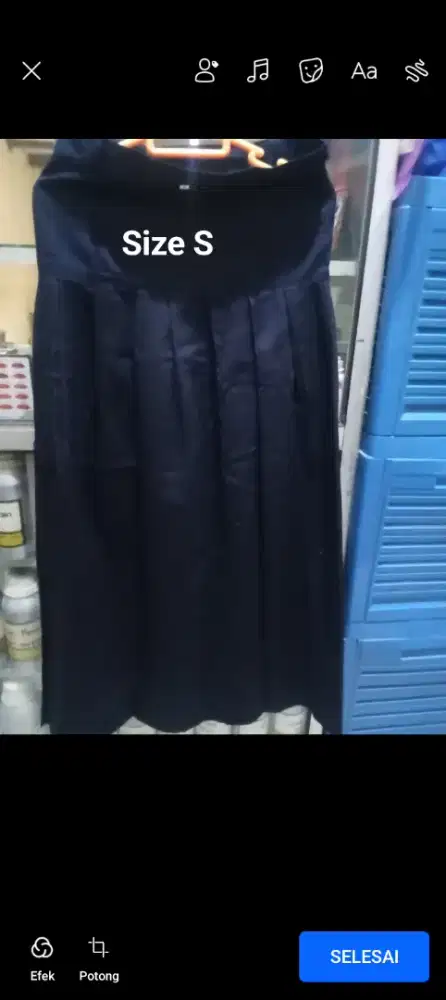 Rok SMP biru Size : S