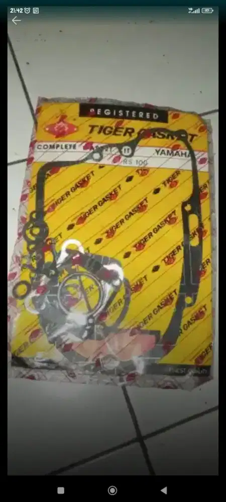 paking full set yamaha RS 100