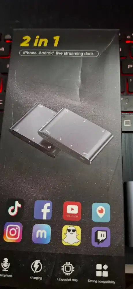 GG DOCKING DOCK BUAT LIVESTREAMING