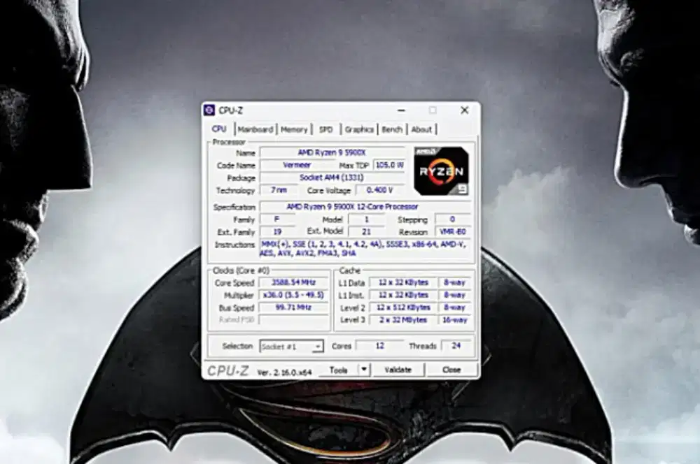 Procesor Ryzen 9 5900x