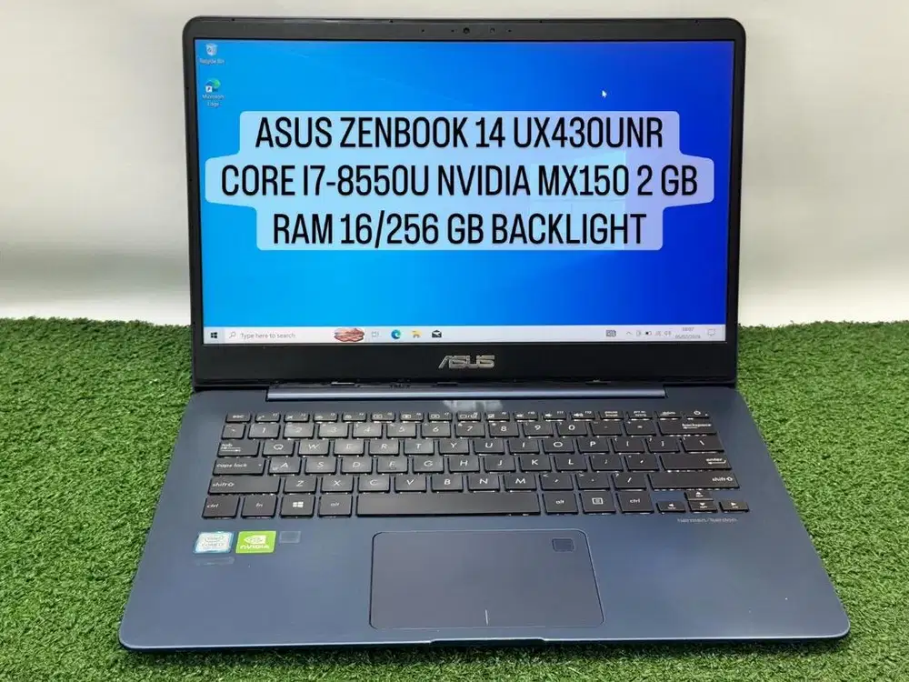 ASUS ZENBOOK 14 UX430UNR CORE I7-8550U NVIDIA MX150 16/256 GB