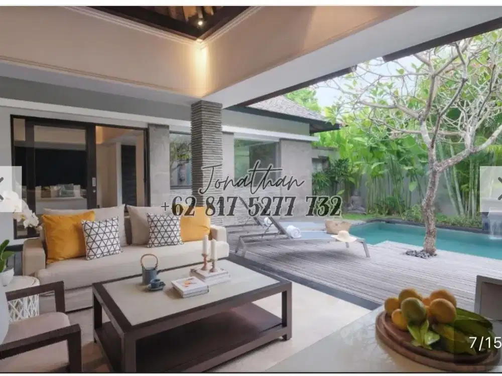 Dijual 2 Unit Villa Eksklusif Freehold The Peppers Petitenget Seminyak