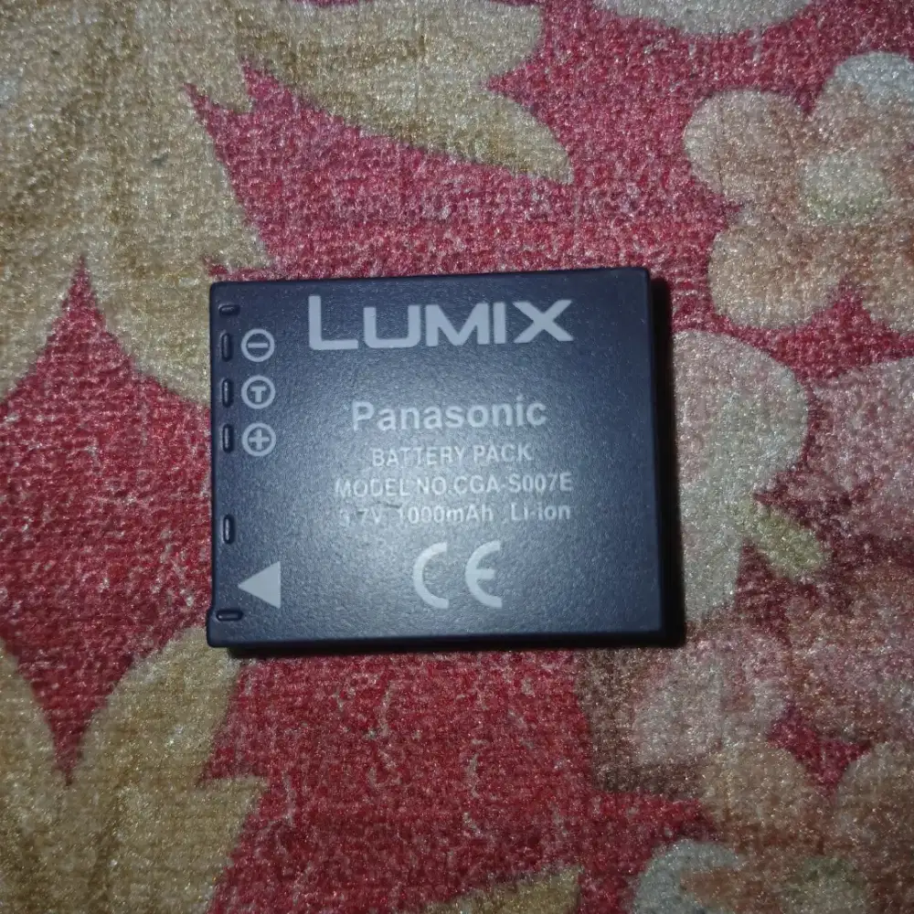 Baterai Camera Digital Panasonic Lumix CGA-S007