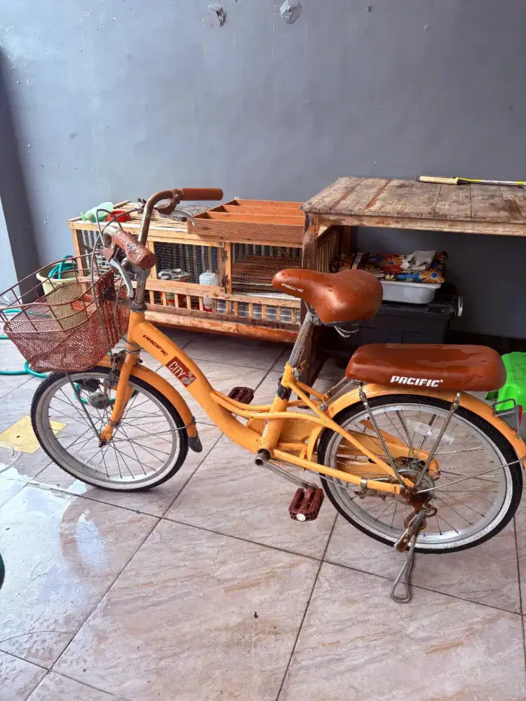 Sepeda pasific UK 20 beige