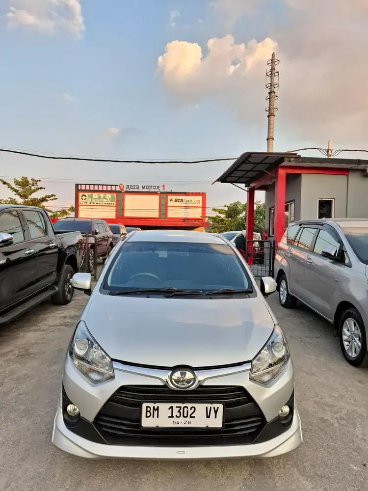 Agya 2018 S TRD matic. Km 57rb antik