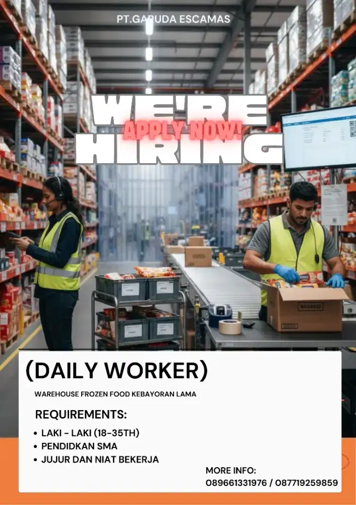 NEED URGENT !!! PICKER & PACKER