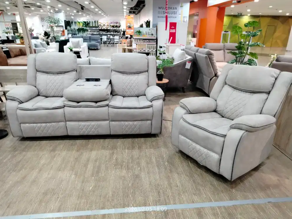 Sofa Recliner Set DAHLBERG 1+3