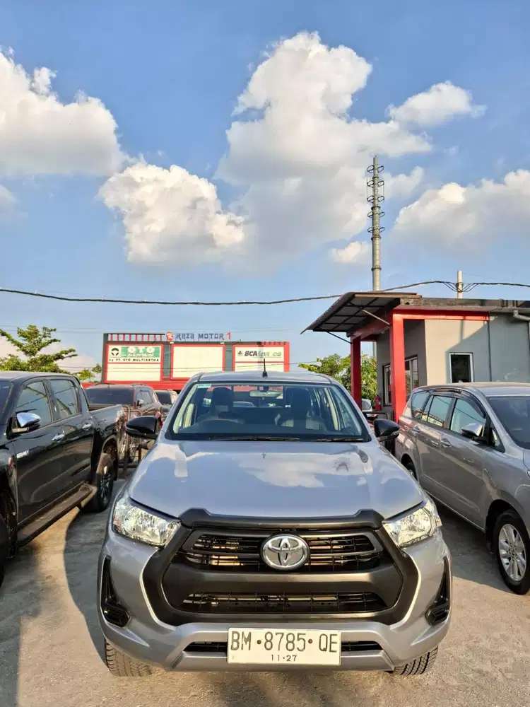 Hilux 2022 E DC diesel manual. Km 46rb antik (tampilan G)