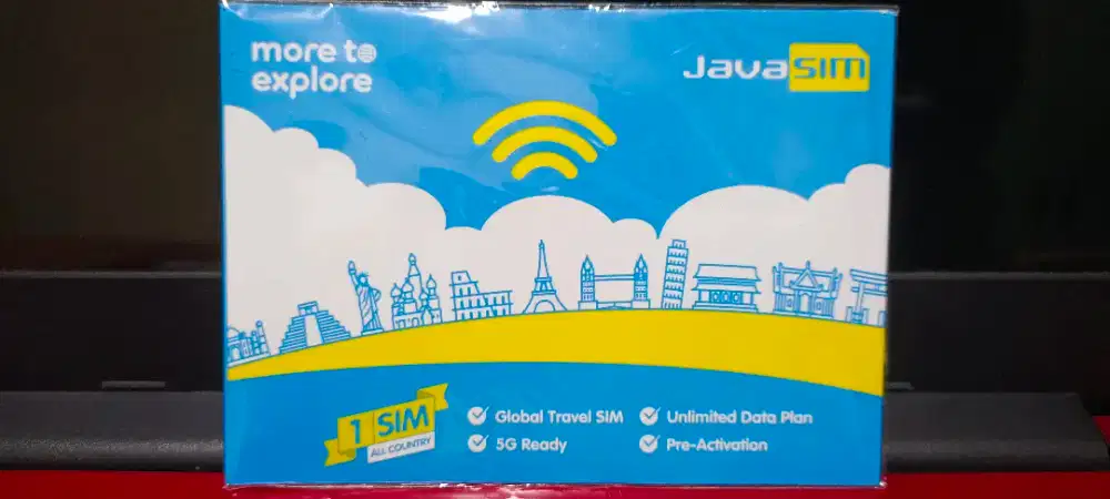 Jual Kartu Java Sim Traveling 3 Negara