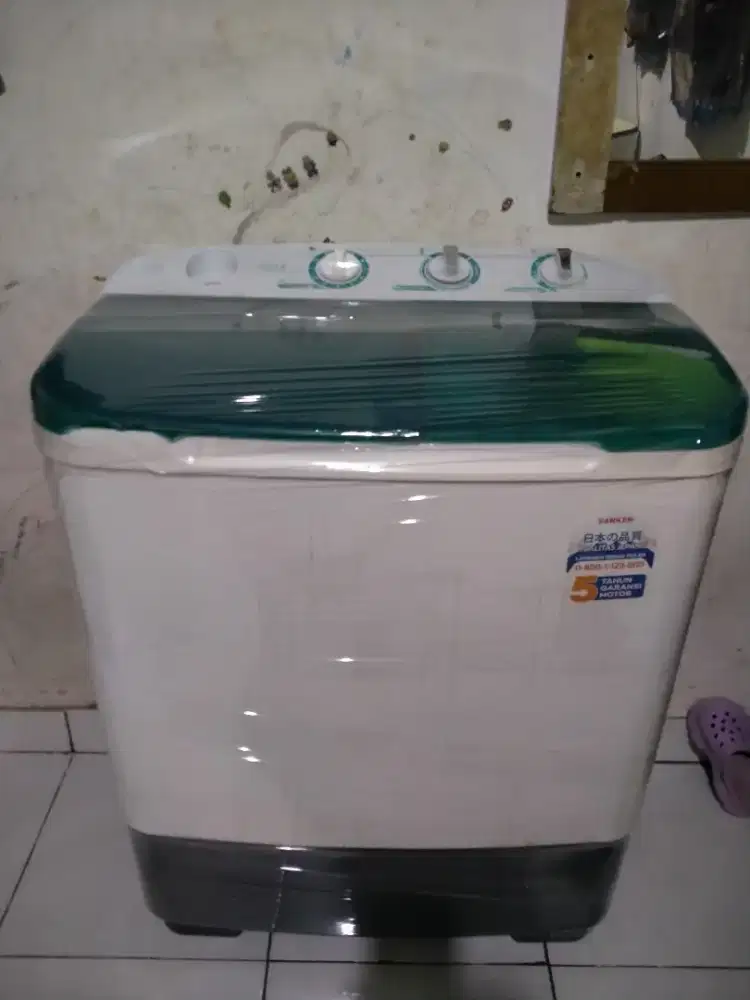 Mesin cuci merek Sanken kap 8kg