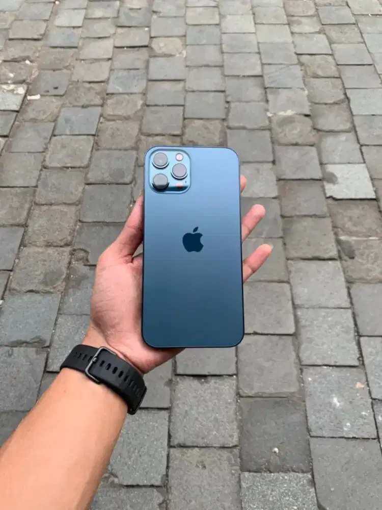 Iphone 12 promax 256gb pasific blue