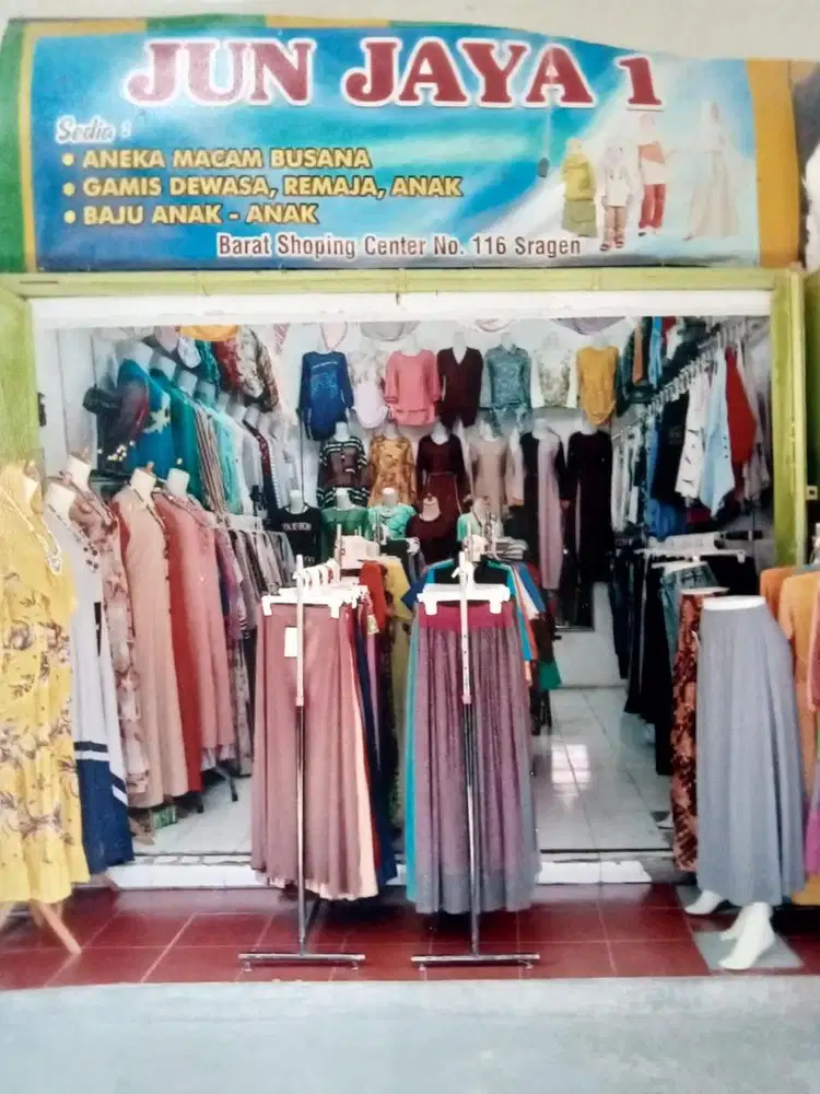 Jual toko shoping