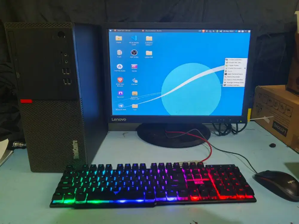 PC LENOVO THINKCENTRE M710T – BUILD UP