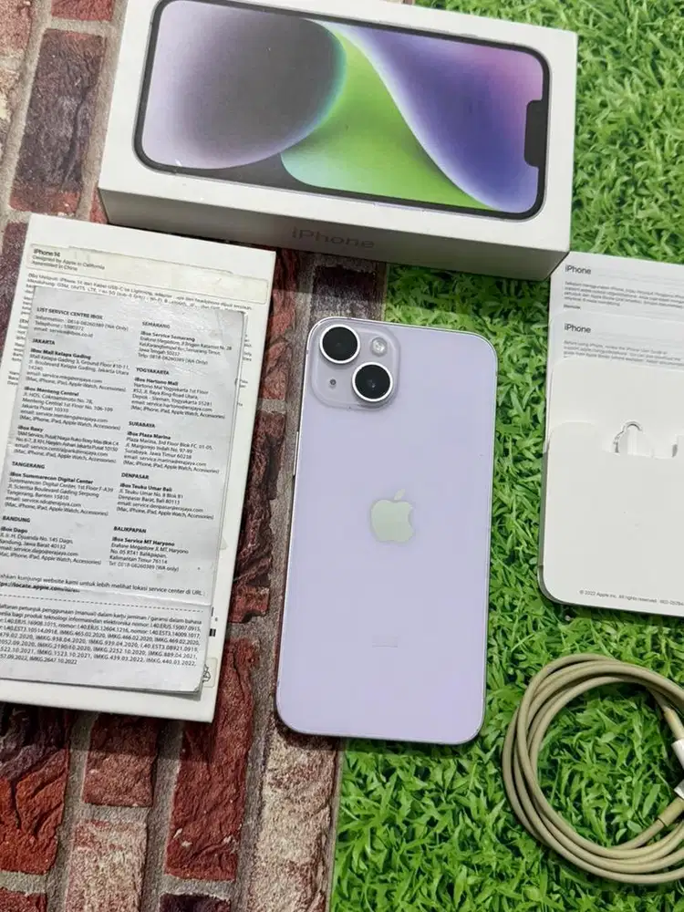 iPhone 14 128GB Purple ex iBox Perfect